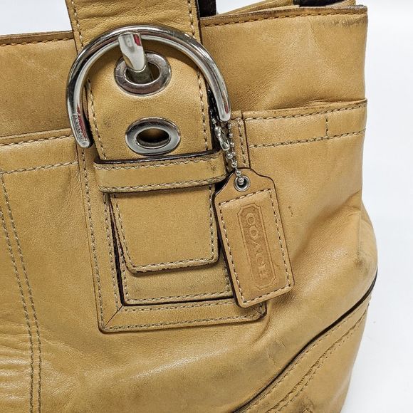 Coach Genuine Leather Handbag - Picture 2 of 11